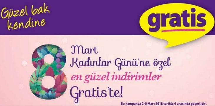 gratis kadınlar gunu kapak